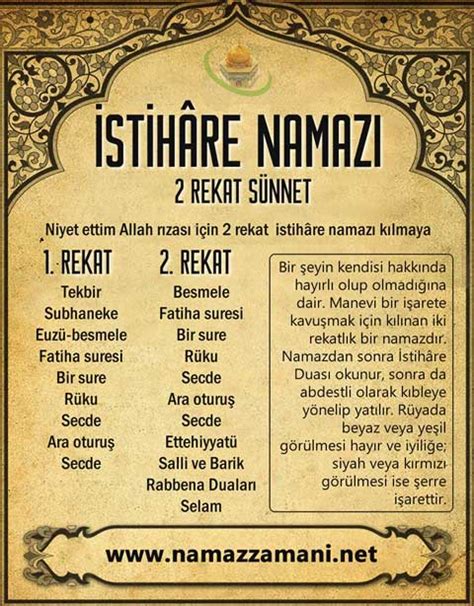 istihare namazı nasıl kılınır fetva meclisi